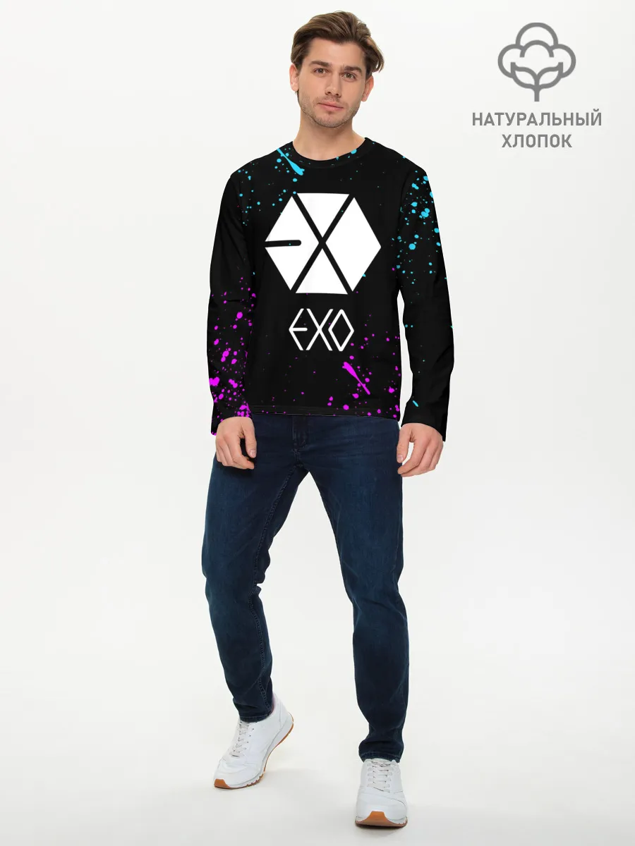 Мужской лонгслив базовый / EXO BAND.