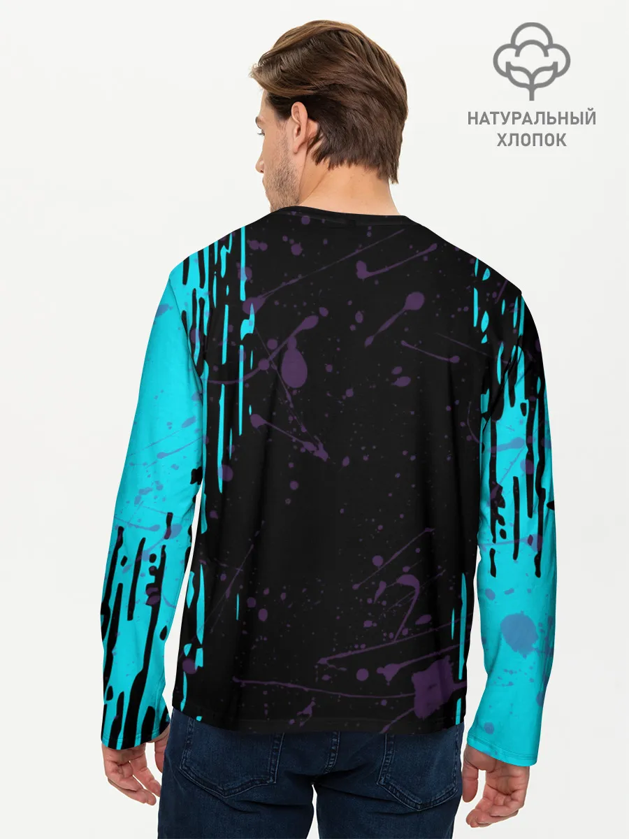 Мужской лонгслив базовый / FORTNITE MARSHMELLO.