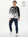 Мужской лонгслив базовый / Векторные фигуры