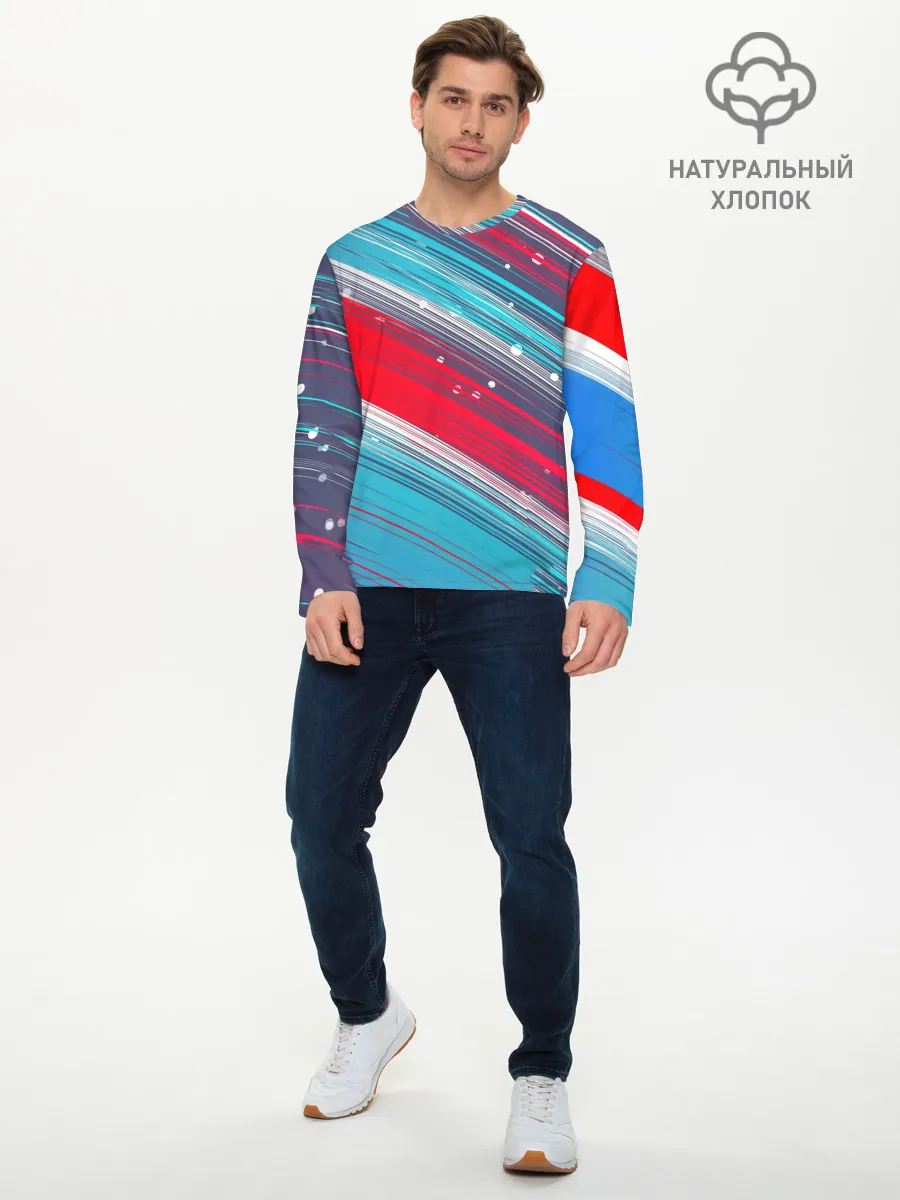 Мужской лонгслив базовый / Спорт