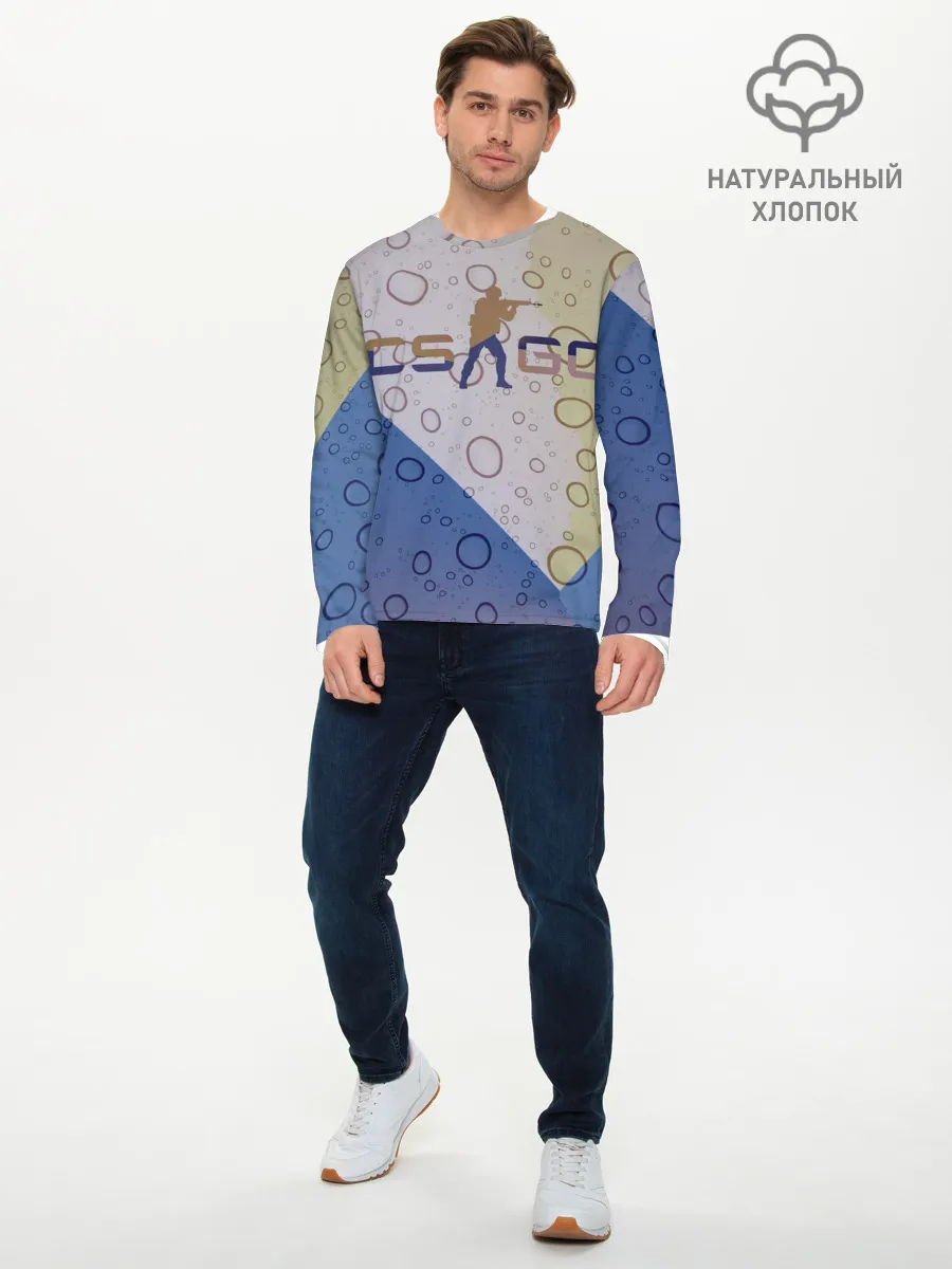 Мужской лонгслив базовый / CS GO