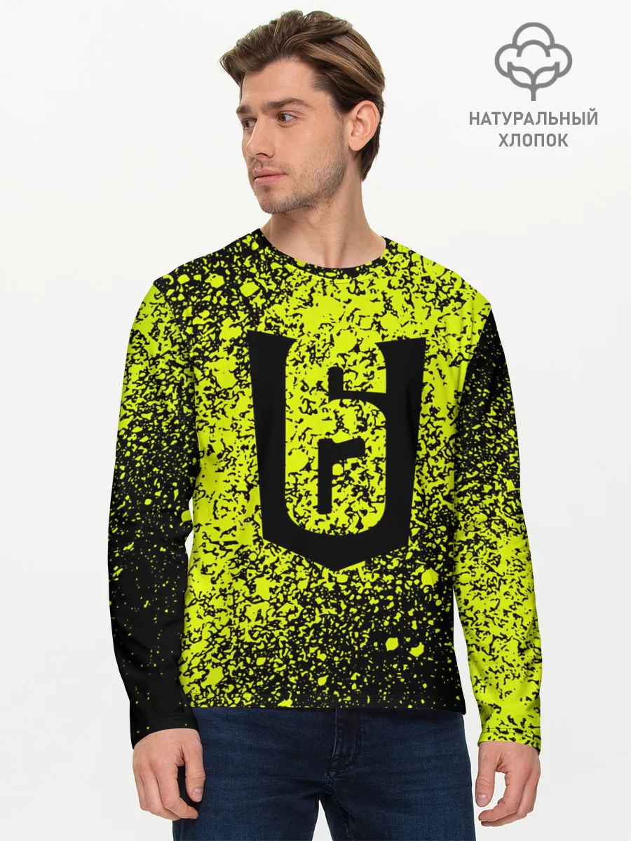 Мужской лонгслив базовый / RAINBOW SIX SIEGE.