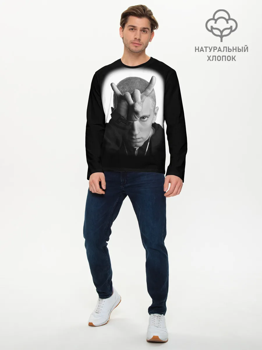 Мужской лонгслив базовый / EMINEM