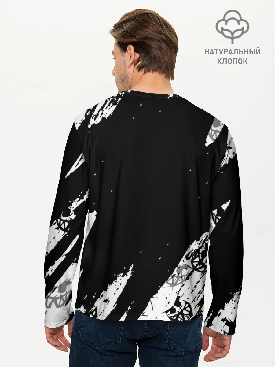 Мужской лонгслив базовый / PYROKINESIS.