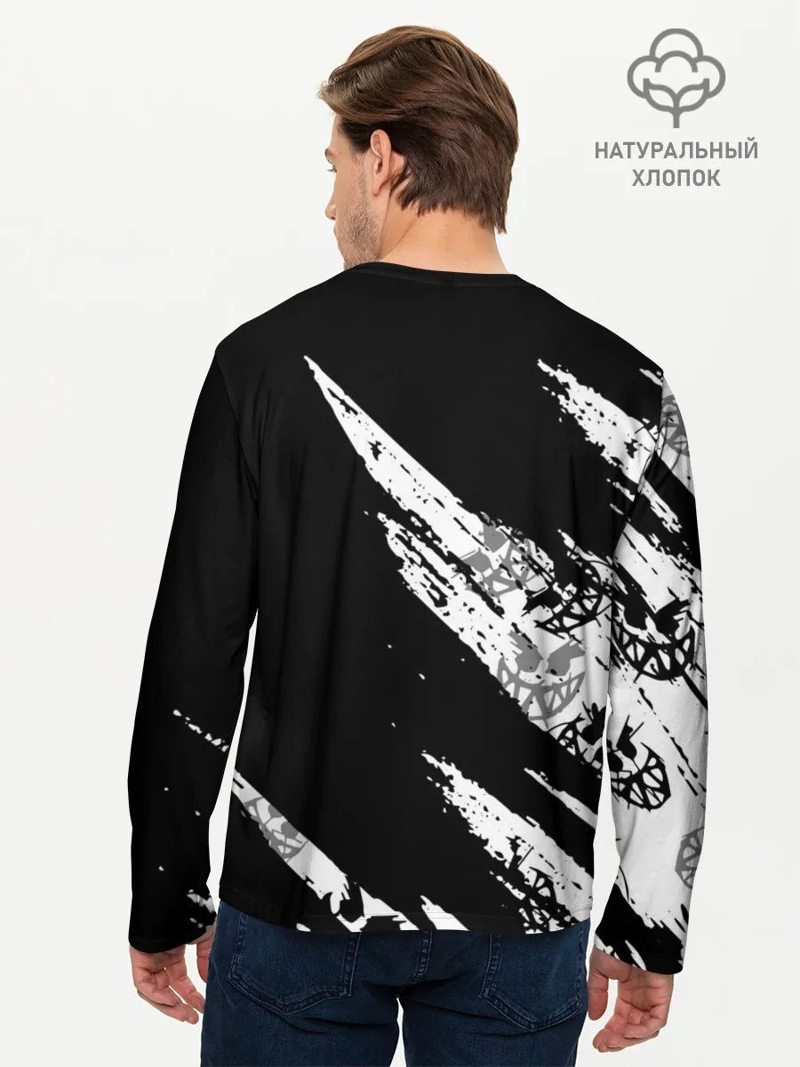 Мужской лонгслив базовый / PYROKINESIS.