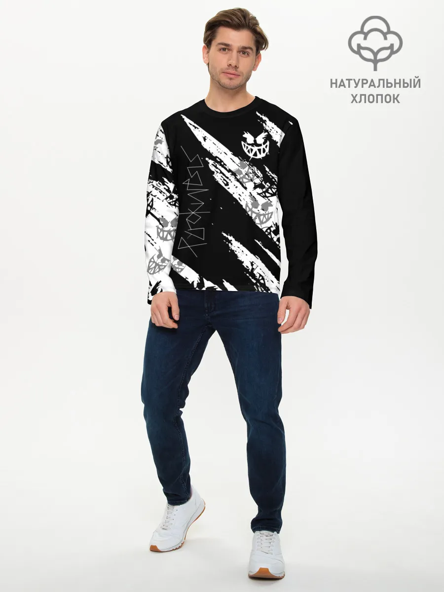 Мужской лонгслив базовый / PYROKINESIS.