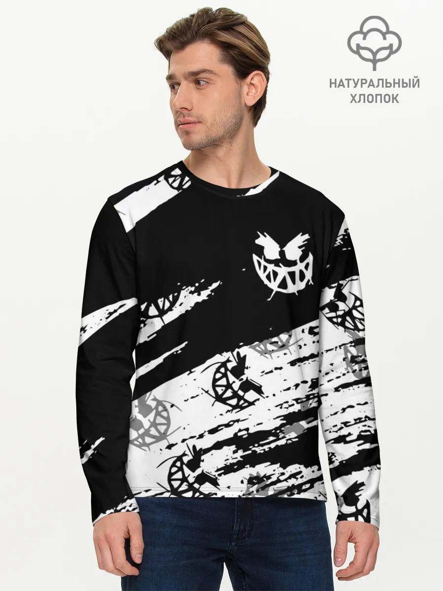 Мужской лонгслив базовый / PYROKINESIS.