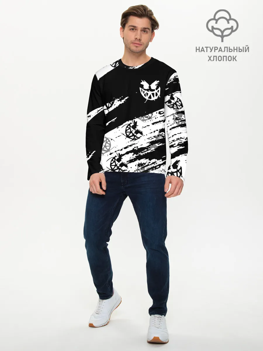 Мужской лонгслив базовый / PYROKINESIS.