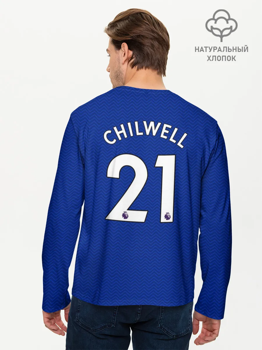 Мужской лонгслив базовый / Челси форма Чилуэлл 20-21