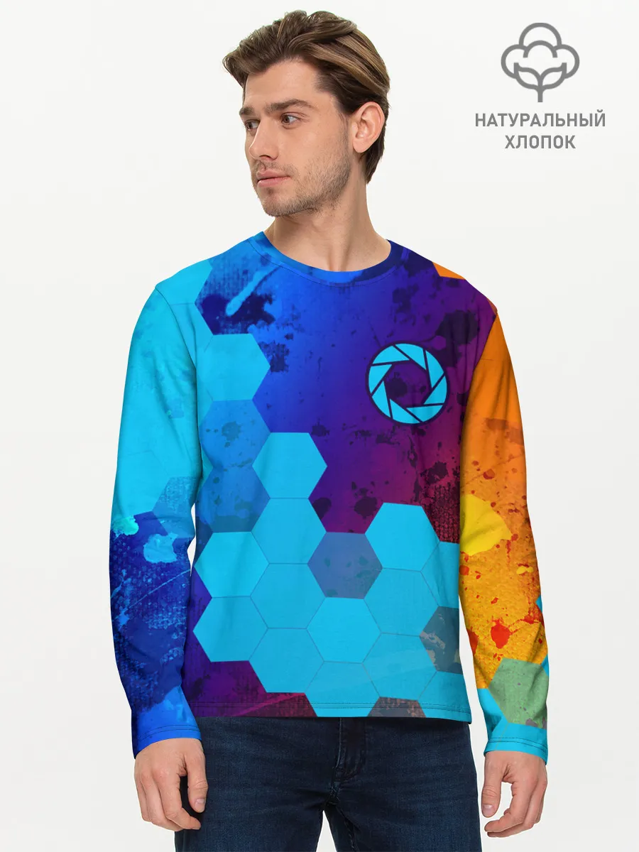 Мужской лонгслив базовый / PORTAL / ПОРТАЛ