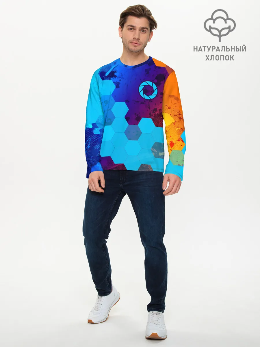 Мужской лонгслив базовый / PORTAL / ПОРТАЛ