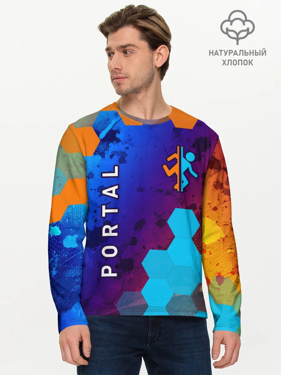 Мужской лонгслив базовый / PORTAL / ПОРТАЛ