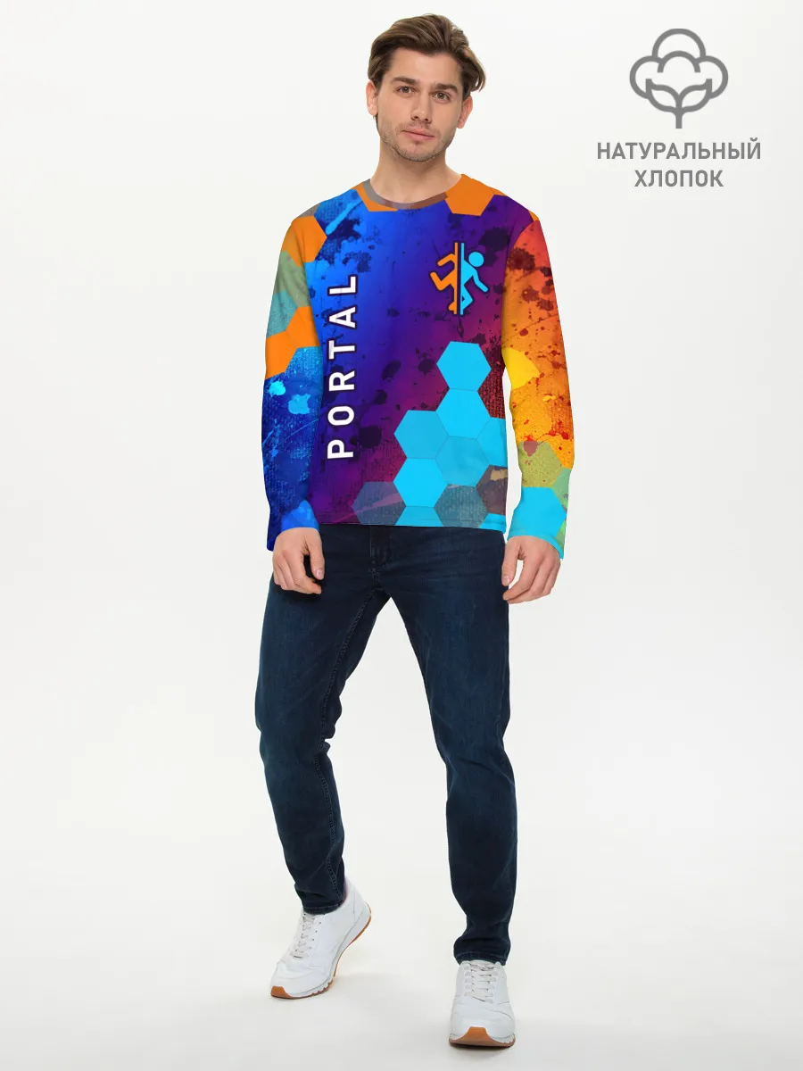 Мужской лонгслив базовый / PORTAL / ПОРТАЛ