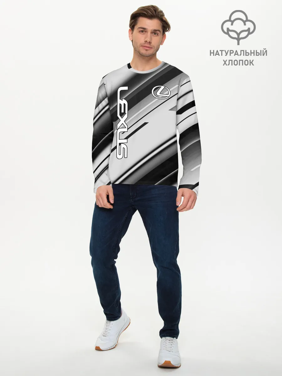 Мужской лонгслив базовый / Лексус | Lexus