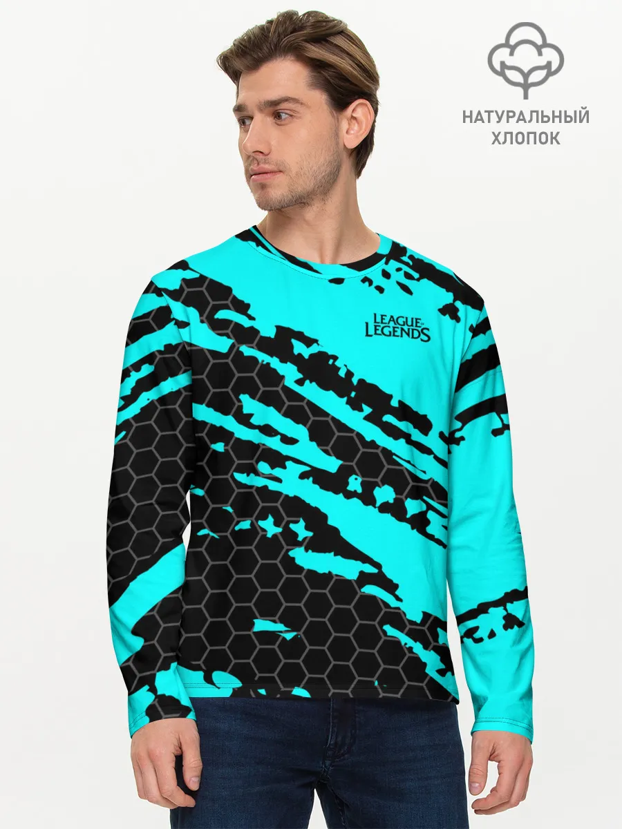 Мужской лонгслив базовый / League of Legends