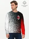 Мужской лонгслив базовый / AC MILAN / МИЛАН