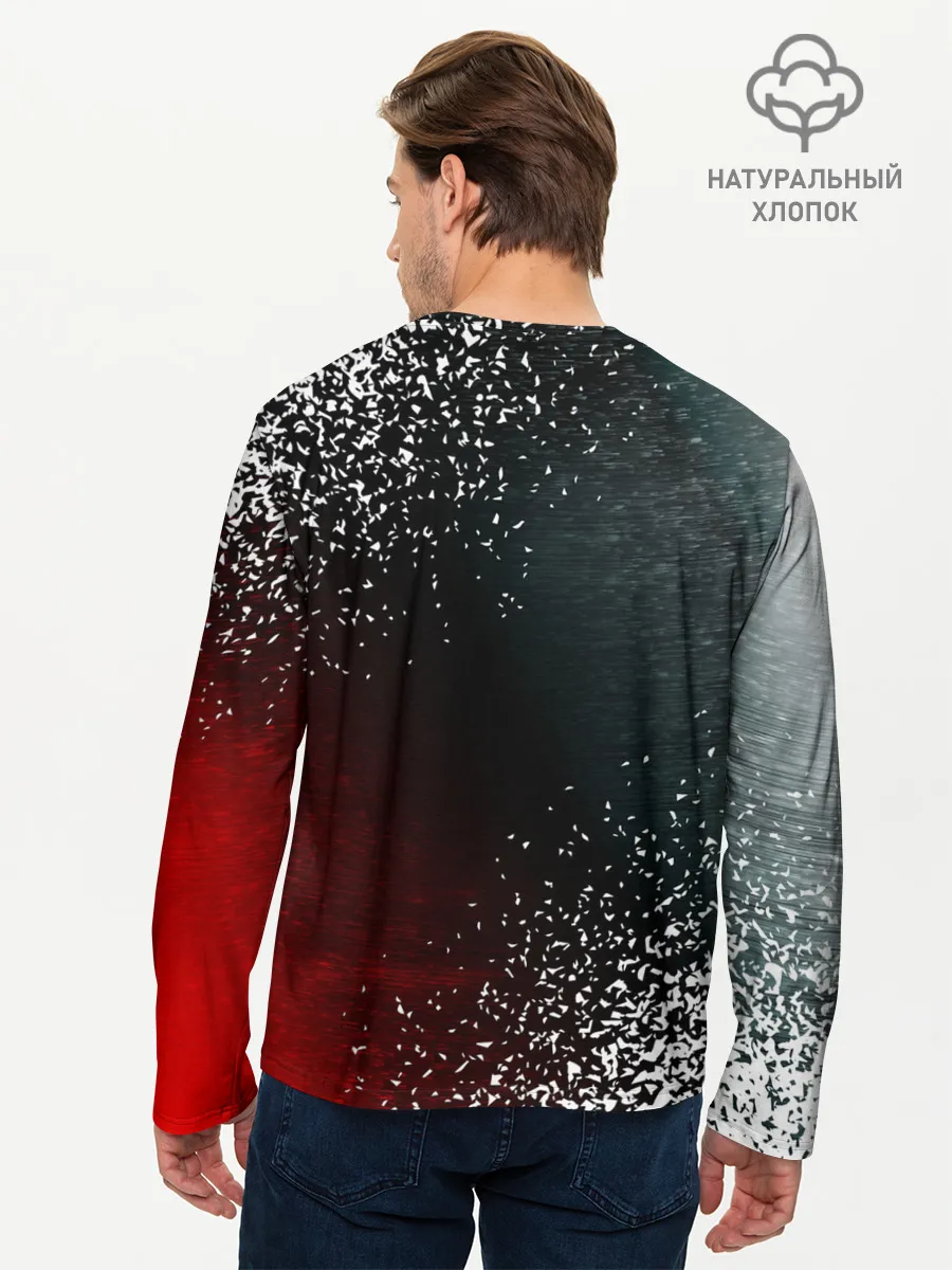 Мужской лонгслив базовый / AC MILAN / МИЛАН