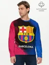 Мужской лонгслив базовый / BARCELONA / БАРСЕЛОНА