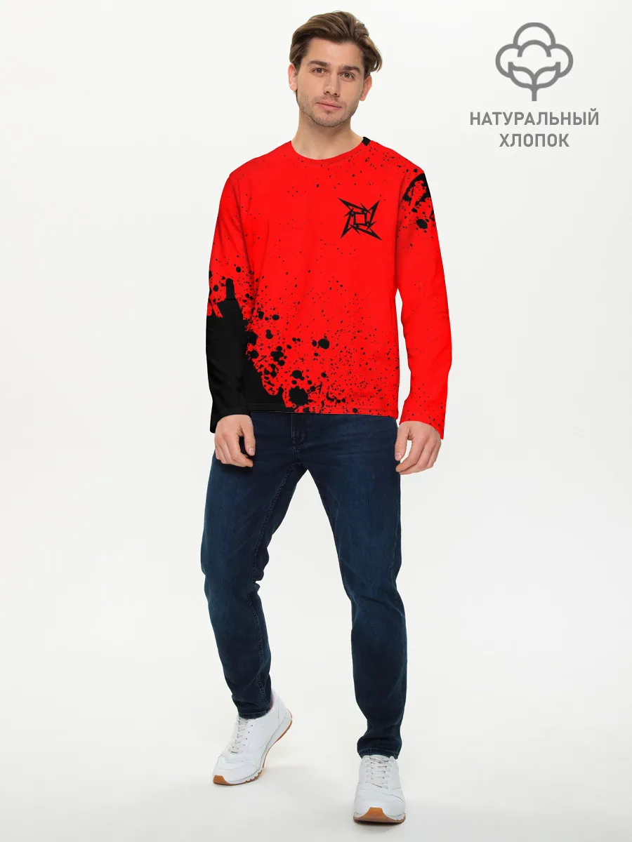 Мужской лонгслив базовый / METALLICA / МЕТАЛЛИКА