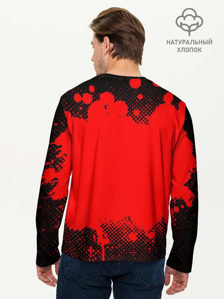 Мужской лонгслив базовый / MINECRAFT