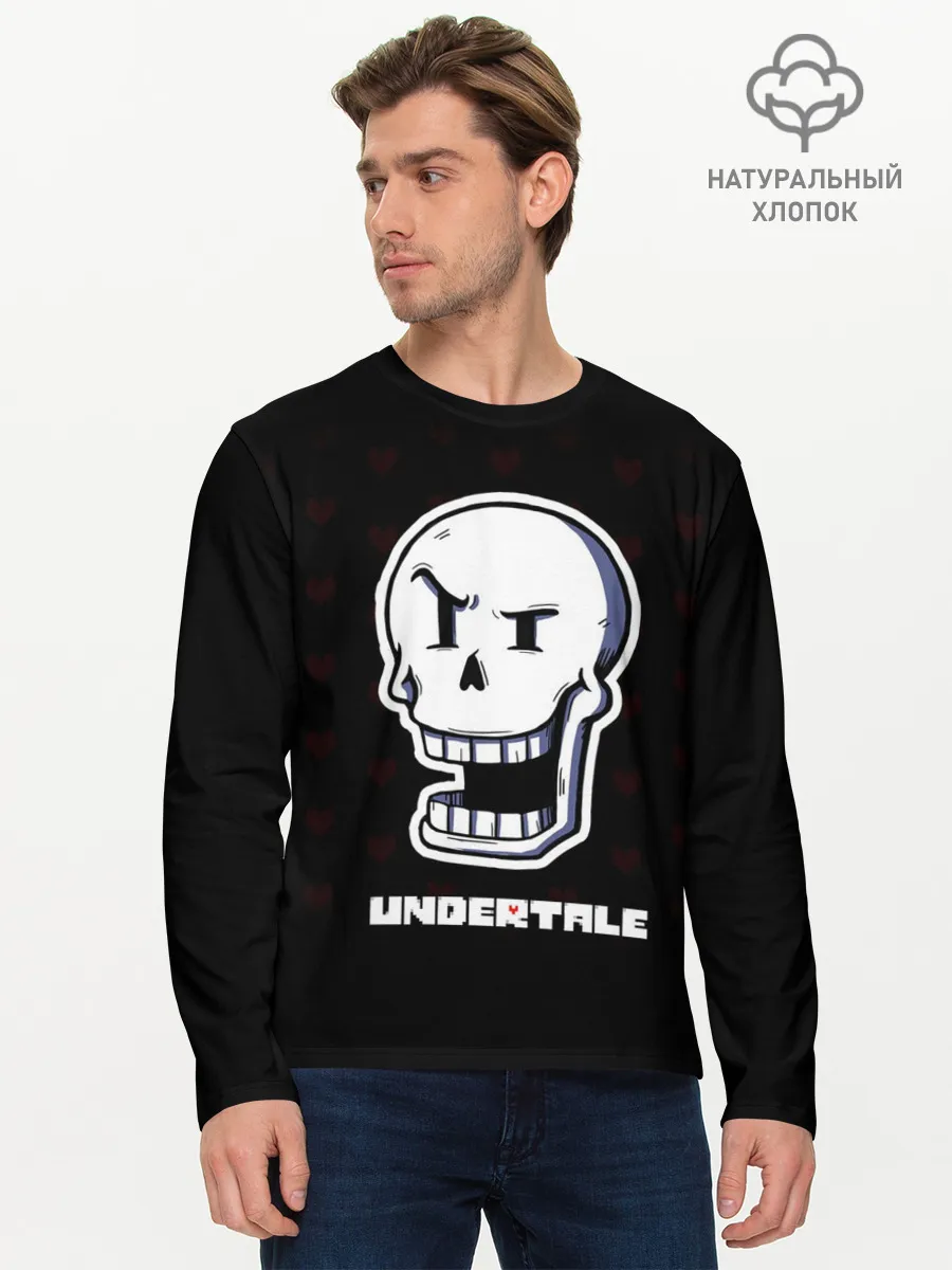Мужской лонгслив базовый / UNDERTALE