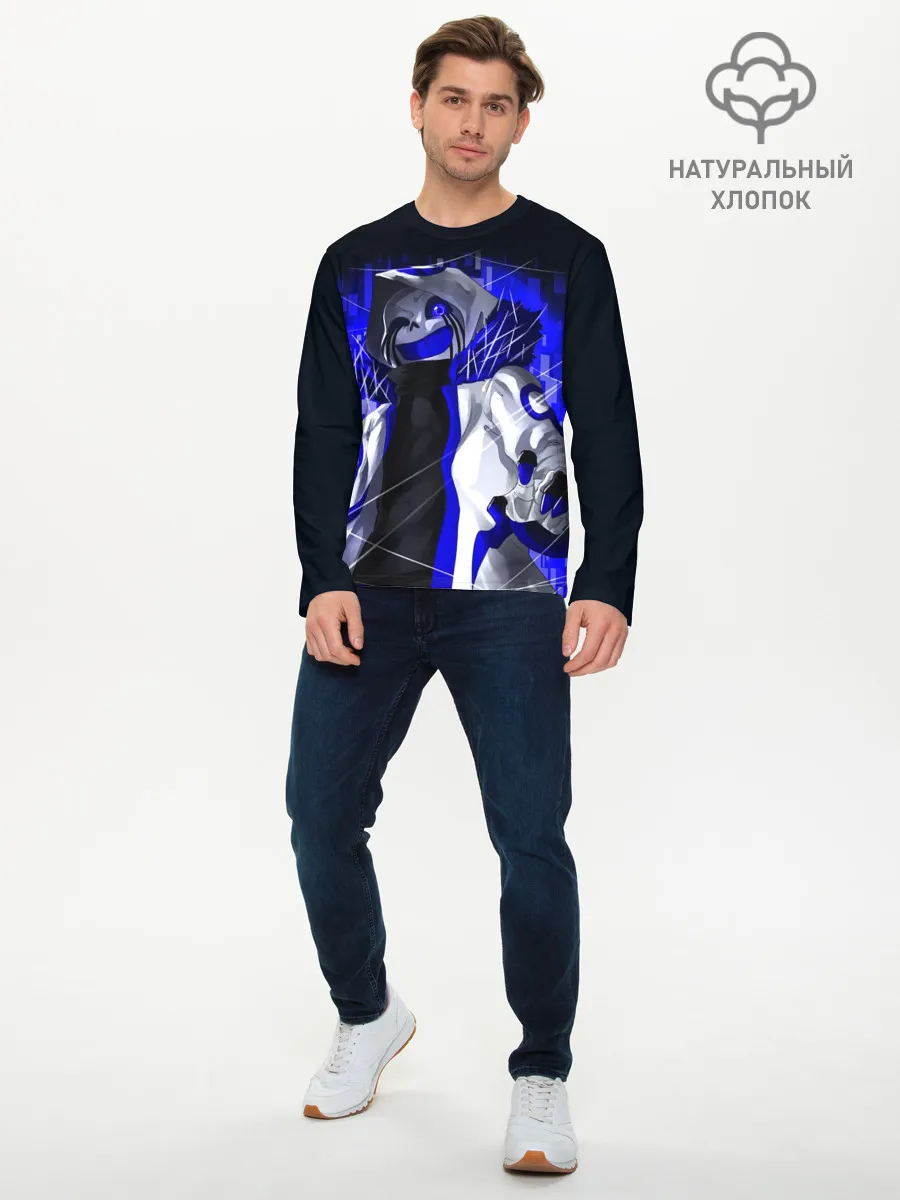 Мужской лонгслив базовый / UNDERTALE
