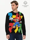 Мужской лонгслив базовый / mario