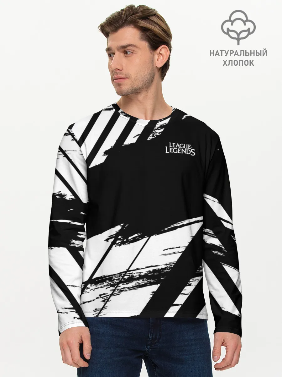Мужской лонгслив базовый / League of Legends