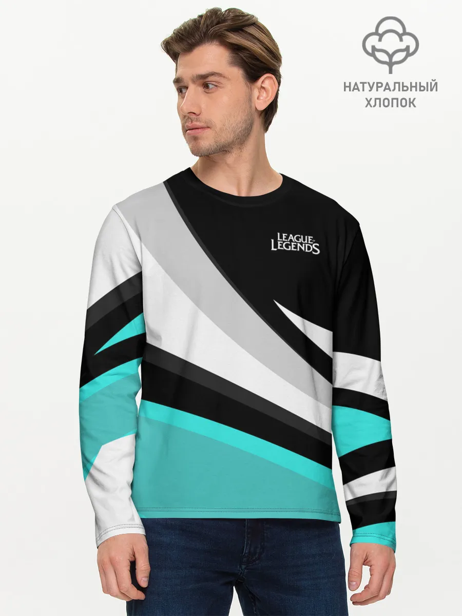 Мужской лонгслив базовый / League of Legends
