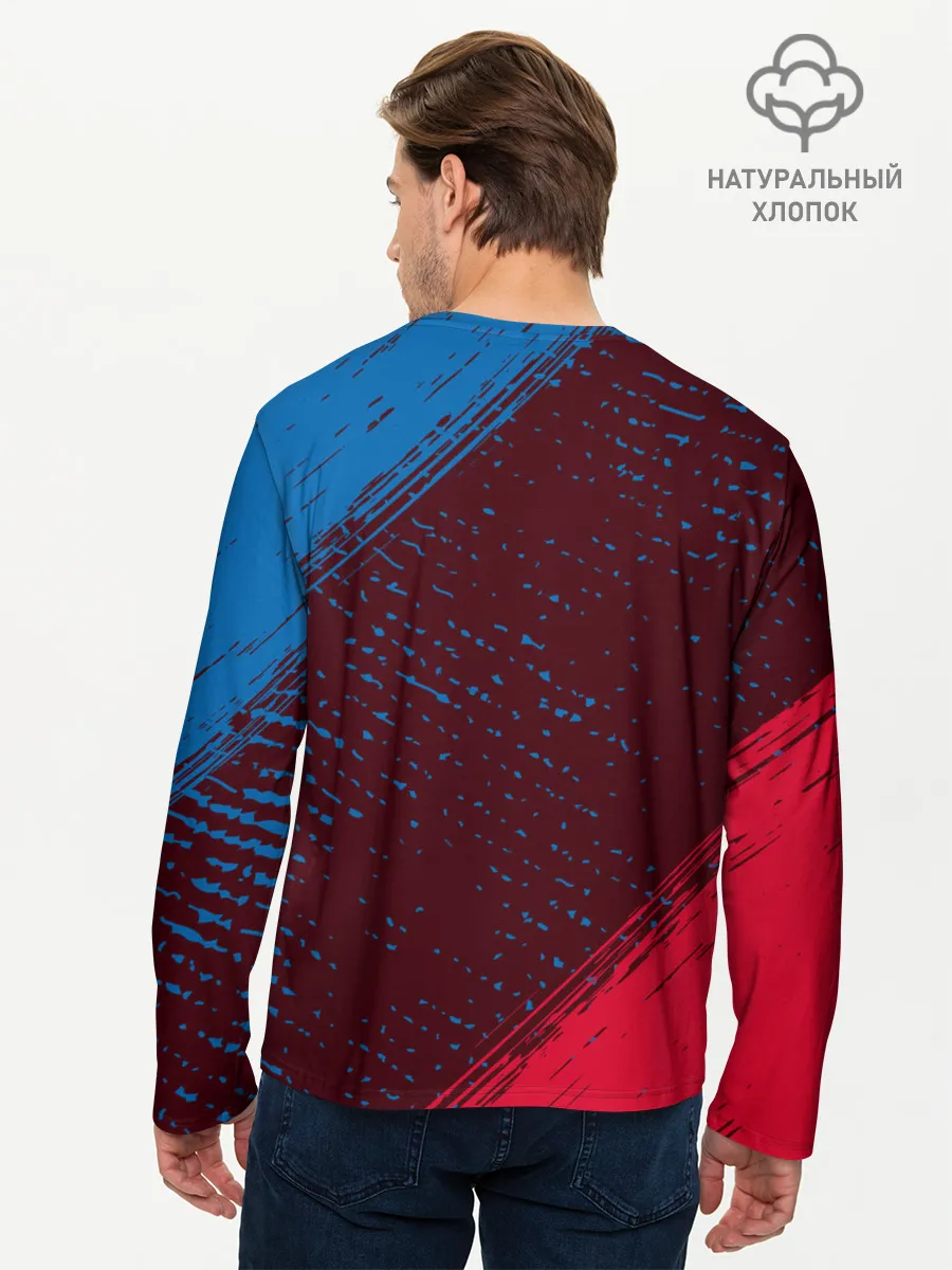 Мужской лонгслив базовый / FC BAYERN / БАВАРИЯ