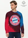 Мужской лонгслив базовый / FC BAYERN / БАВАРИЯ