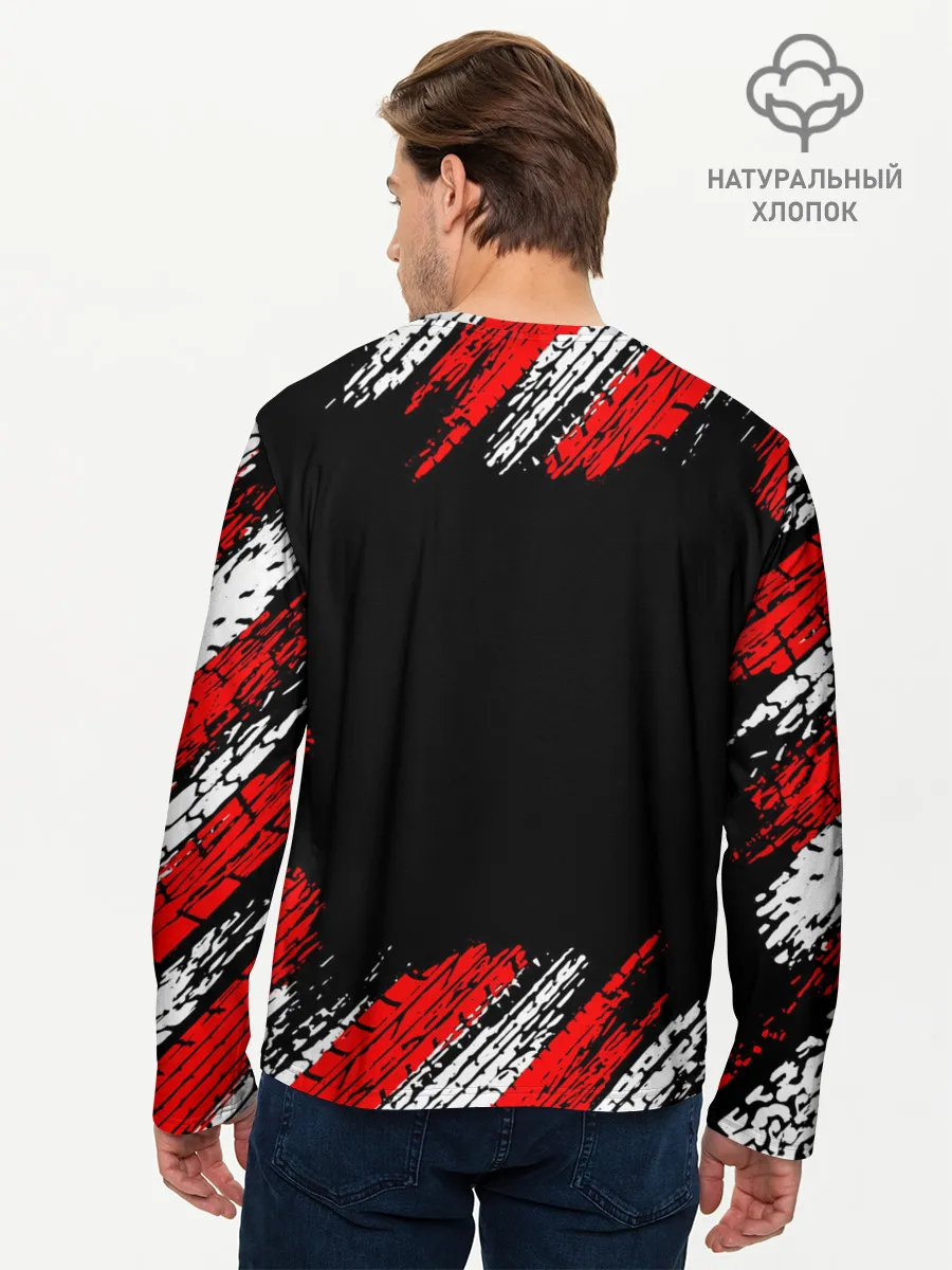 Мужской лонгслив базовый / HONDA.