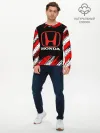 Мужской лонгслив базовый / HONDA.