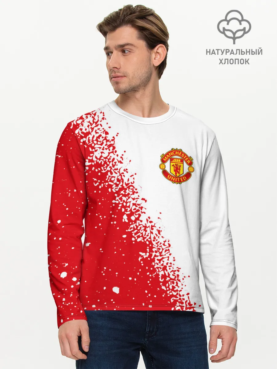 Мужской лонгслив базовый / MANCHESTER UNITED