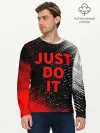 Мужской лонгслив базовый / JUST DO IT