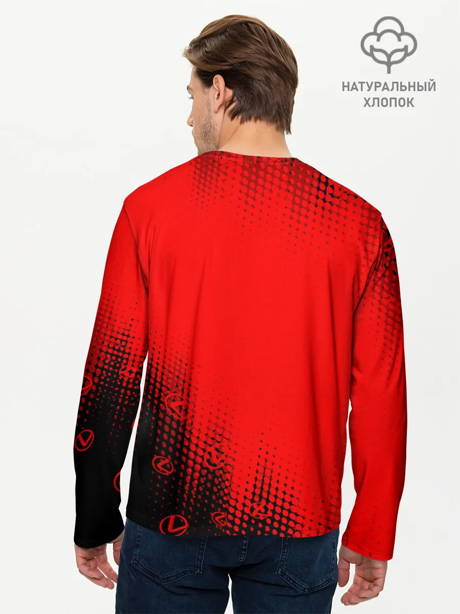 Мужской лонгслив базовый / LEXUS / ЛЕКСУС