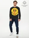Мужской лонгслив базовый / Pop Up Smiley
