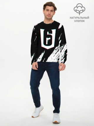 Мужской лонгслив базовый / RAINBOW SIX SIEGE.