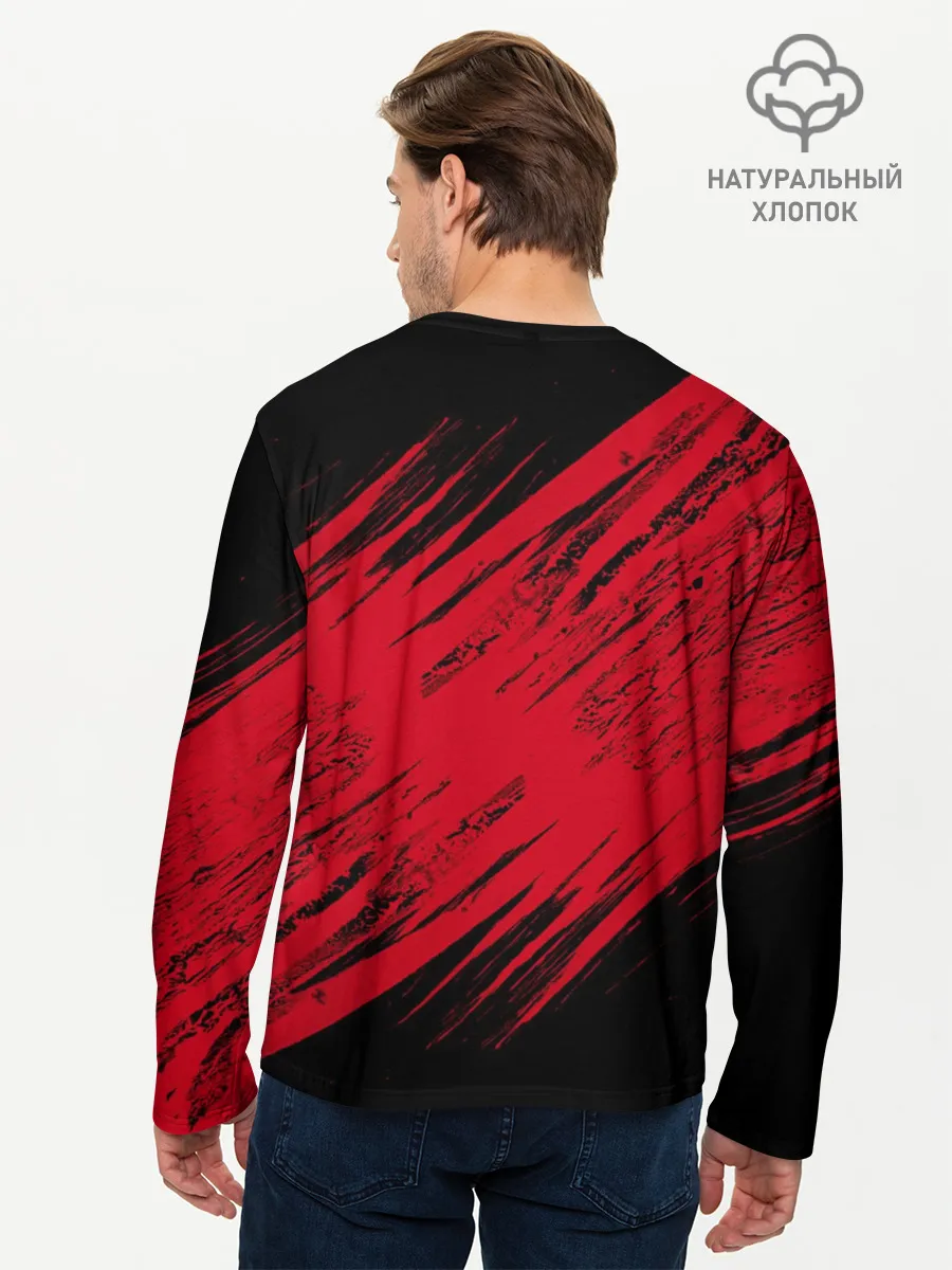 Мужской лонгслив базовый / Оттава Сенаторз