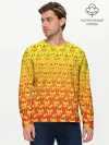Мужской лонгслив базовый / Pikachu Pika Pika