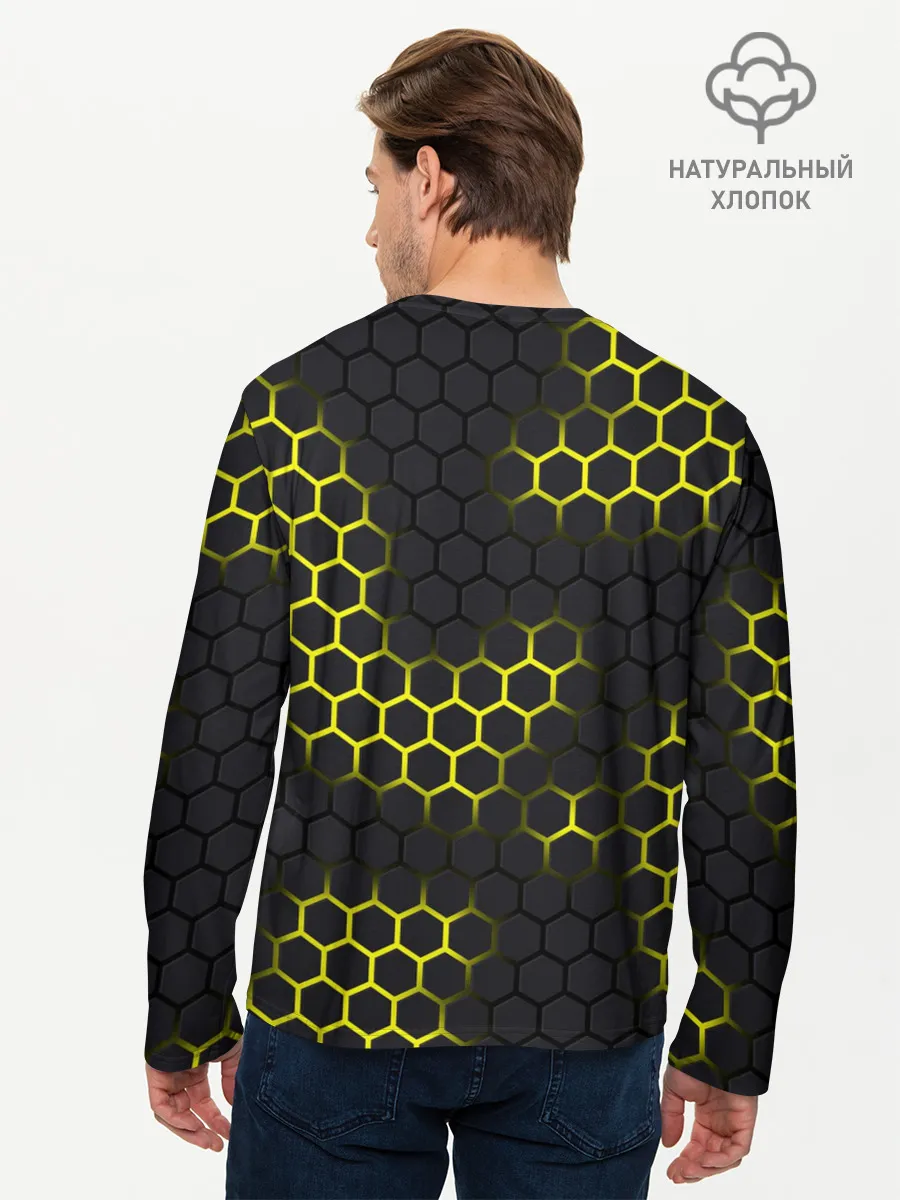 Мужской лонгслив базовый / Pikachu Pika Pika