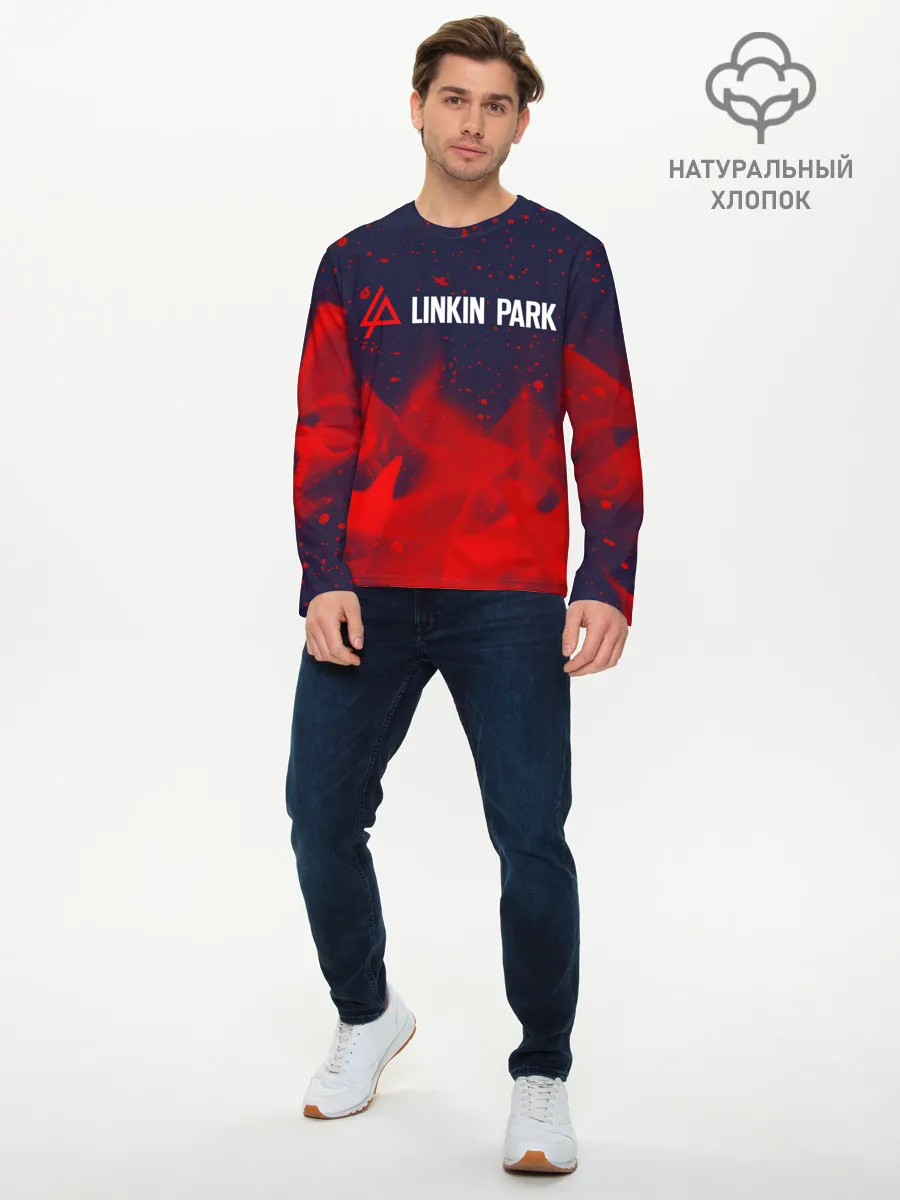 Мужской лонгслив базовый / LINKIN PARK / ЛИНКИН ПАРК