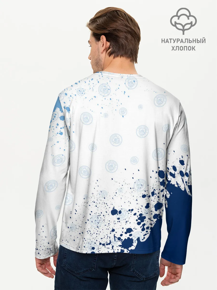 Мужской лонгслив базовый / MANCHESTER CITY Манчестер Сити