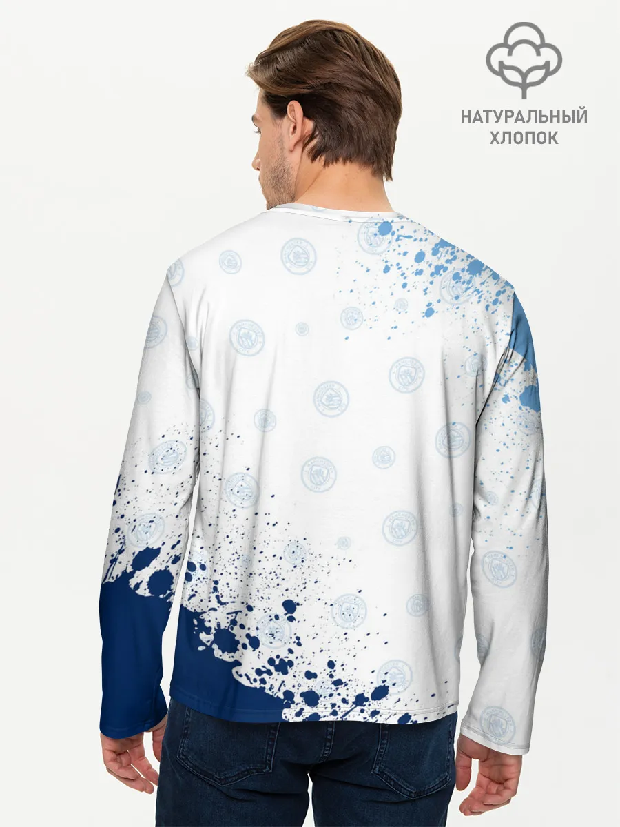 Мужской лонгслив базовый / MANCHESTER CITY Манчестер Сити