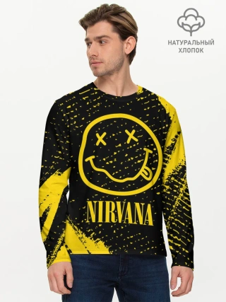 Мужской лонгслив базовый / NIRVANA / НИРВАНА