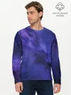 Мужской лонгслив базовый / Космос