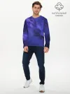 Мужской лонгслив базовый / Космос