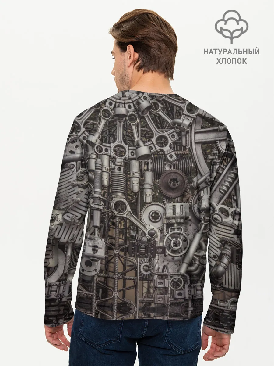 Мужской лонгслив базовый / механизмы