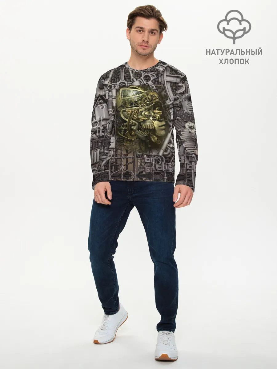 Мужской лонгслив базовый / механизмы