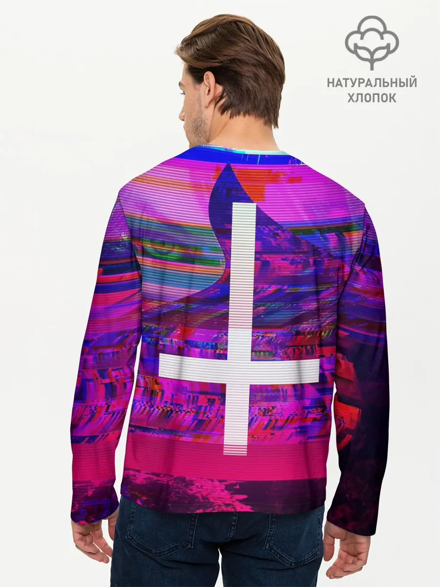 Мужской лонгслив базовый / Cross